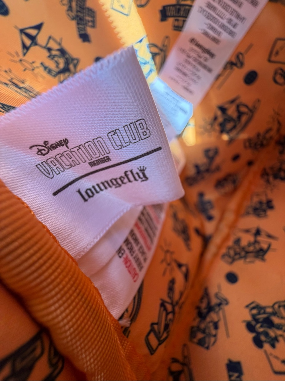 Loungefly Disney Vacation Club DVC 30th Anniversary Backpack EUC - Picture 8 of 16